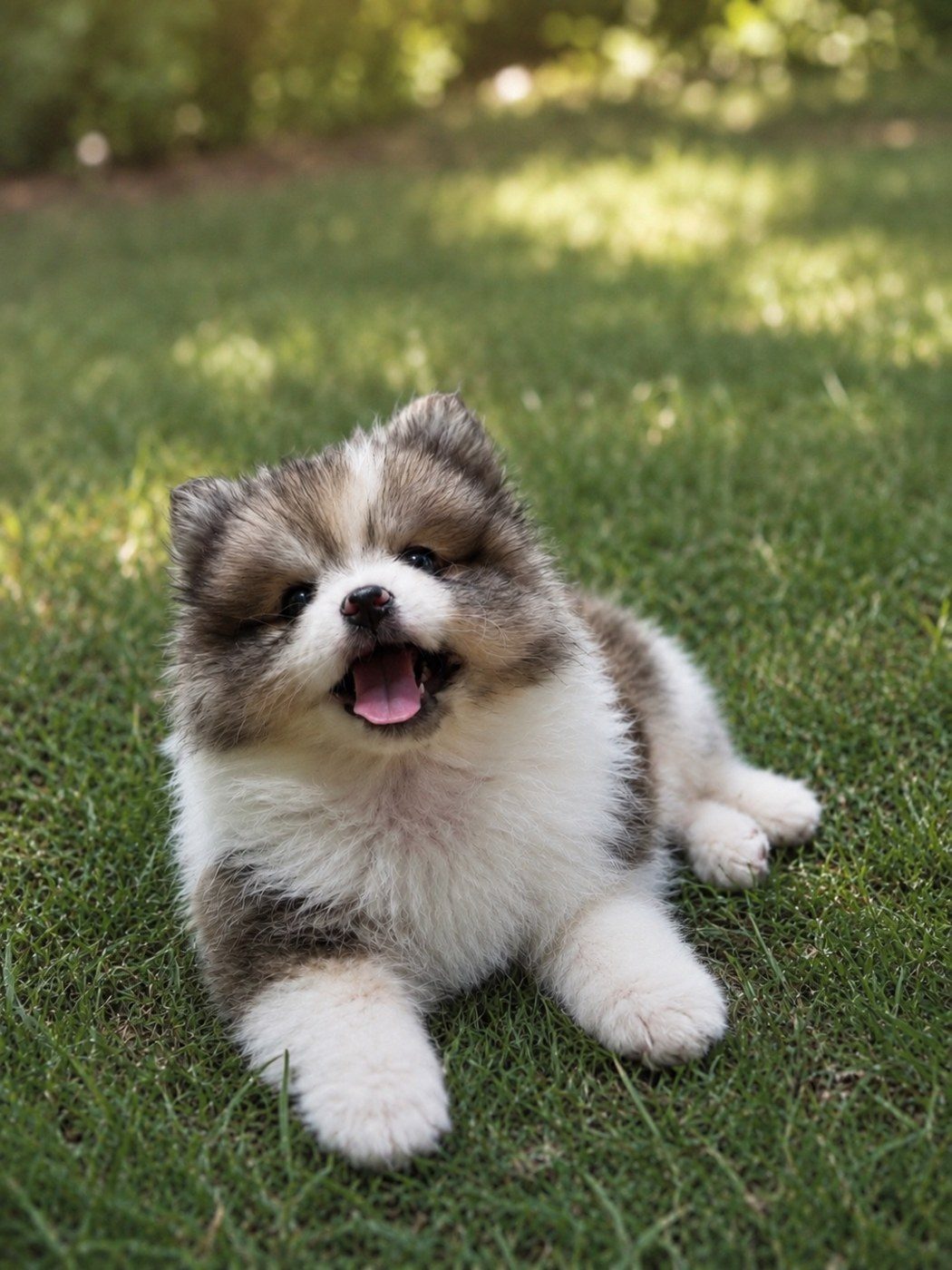 Crispy, a Pomeranian